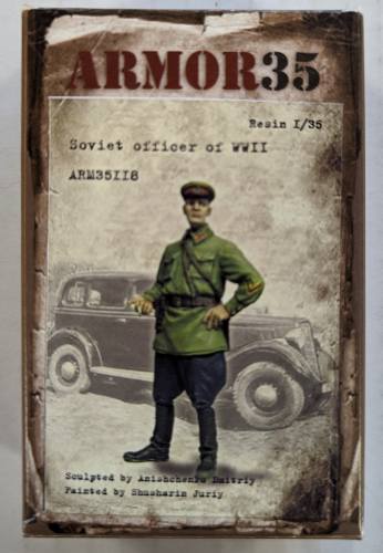 ARMOR35 1/35 35118 SOVIET OFFICER OF WWII