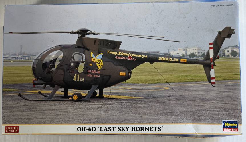 HASEGAWA 1/48 07387 OH-6D LAST SKY HORNETS 