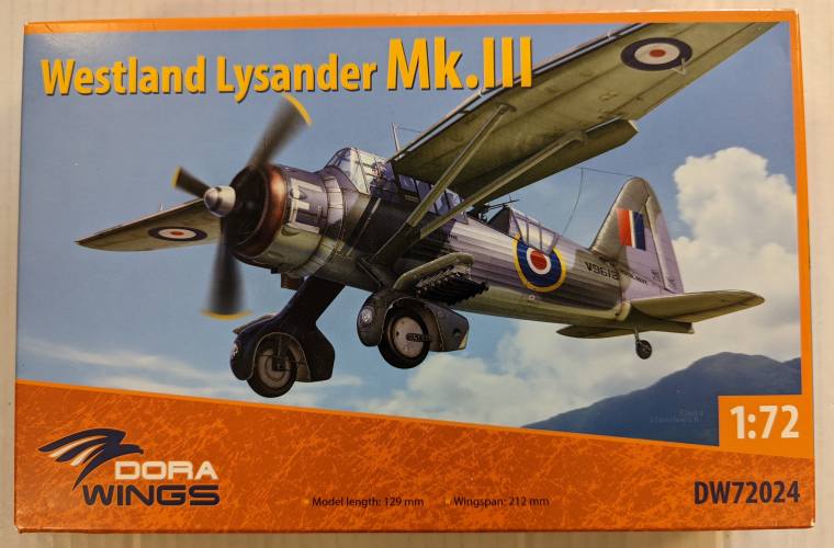 DORA WINGS 1/72 72024 WESTLAND LYSANDER MK.III