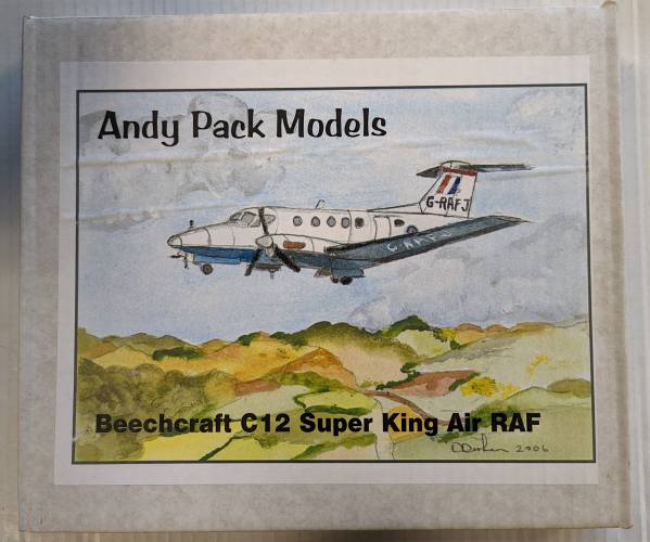 ANDY PACK MODELS 1/72 BEECHCRAFT C12 SUPER KING AIR RAF