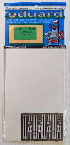 EDUARD 1/35 36220 MPCV 6X6 FOR BRONCO KIT 