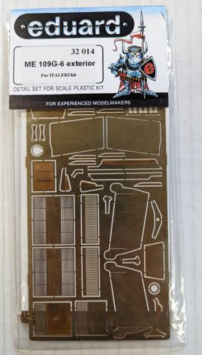 EDUARD 1/32 32014 ME 109G-6 EXTERIOR FOR ITALERI KIT 