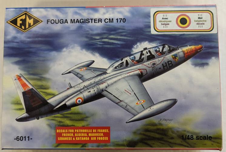 FONDERIE 1/48 6011 FOUGA MAGISTER CM 170 
