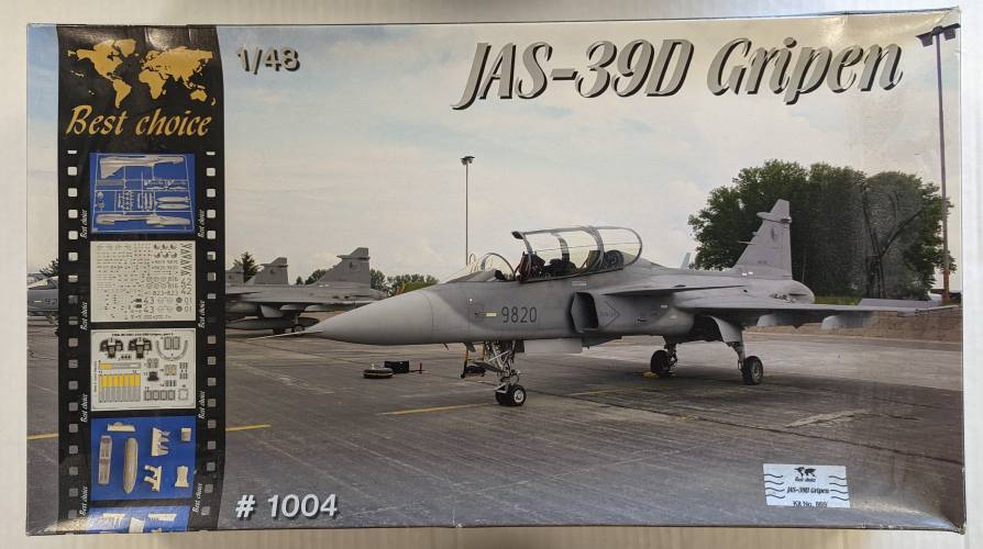 MPM 1/48 1004 JAS-39D GRIPEN 