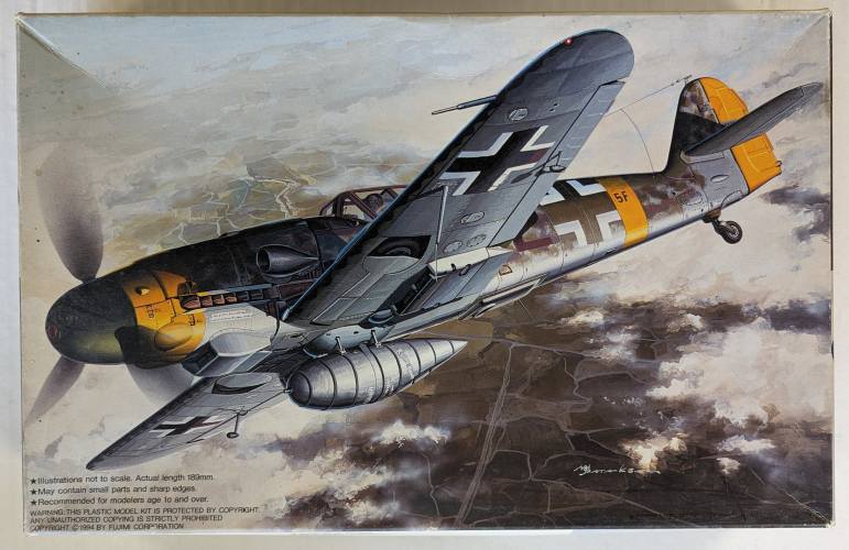 FUJIMI 1/48 48012 MESSERSCHMITT BF109G-10/R2 PHOTO RECON 