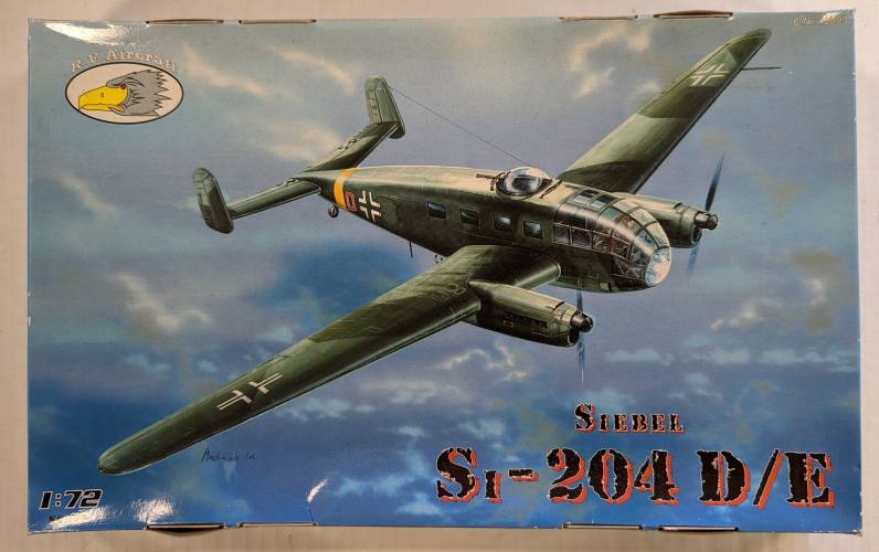 RV AIRCRAFT 1/72 72003 SIEBEL SI-204 D/E 
