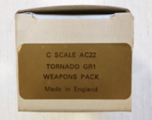 C SCALE  AC22 TORNADO GR1 WEAPONS PACK 