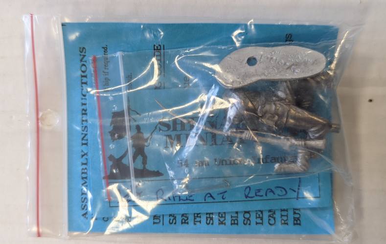 SHENANDOAH MINIATURES  UNION INFANTRY RIFLE AT READY 