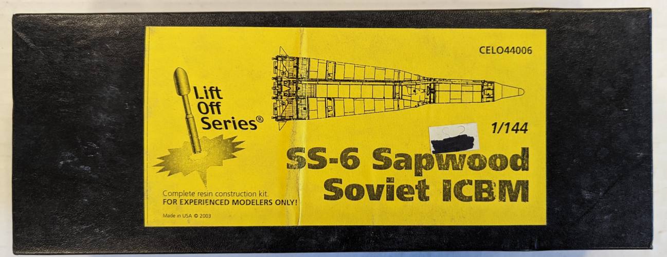 CUTTING EDGE  44006 SS-6 SAPWOOD SOVIET ICBM