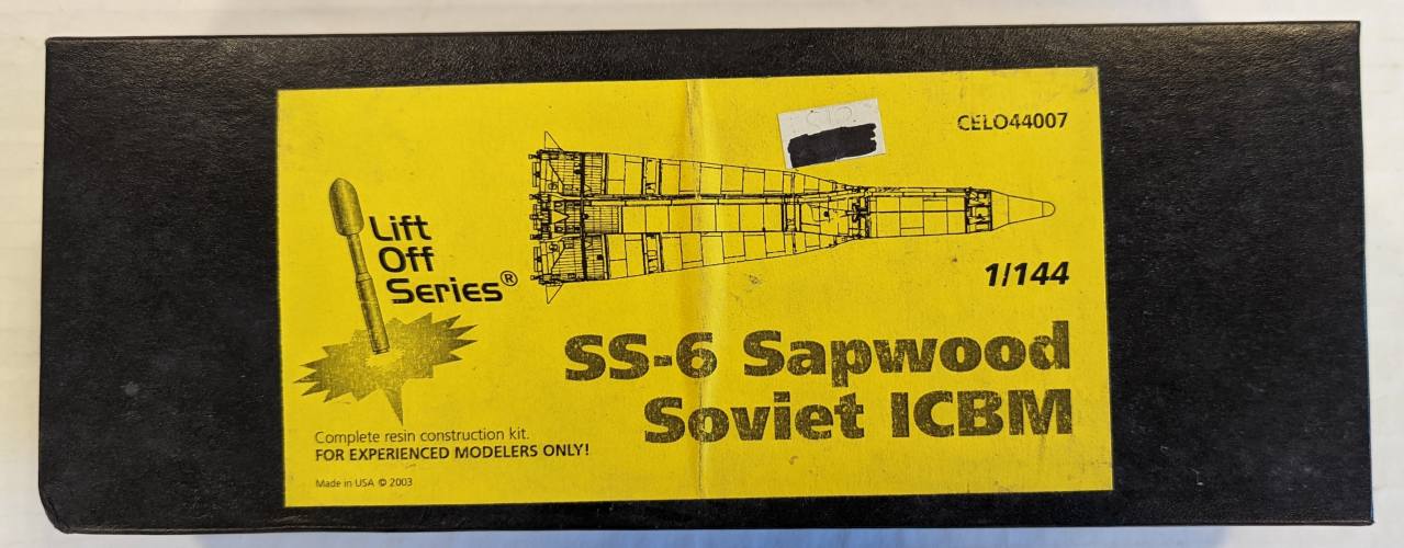 CUTTING EDGE  44007 SS-6 SAPWOOD SOVIET ICBM