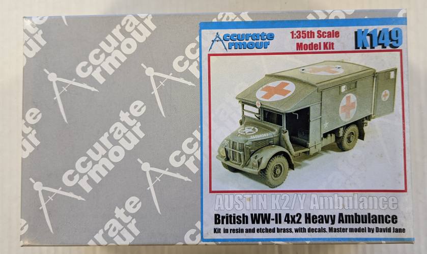 ACCURATE ARMOUR 1/35 K149 AUSTIN K2/Y 