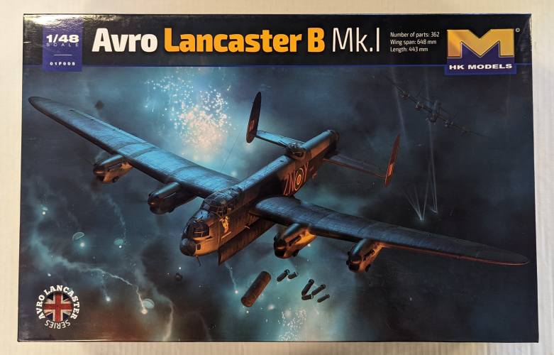 HK MODELS 1/48 01F005 AVRO LANCASTER B MK.1 