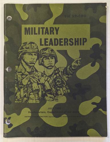 CHEAP BOOKS  ZB4349 MILITARY LEADERSHIP JULY 1990