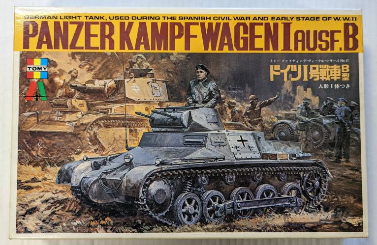 TOMY 1/35 3511 PANZERKAMPFWAGEN I AUSF.B 