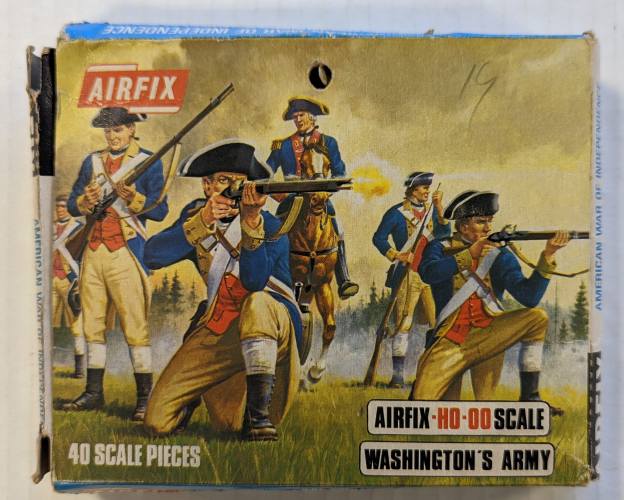 AIRFIX 1/72 S39 AMERICAN WAR OF INDEPENCE WASHINGTONS ARMY 