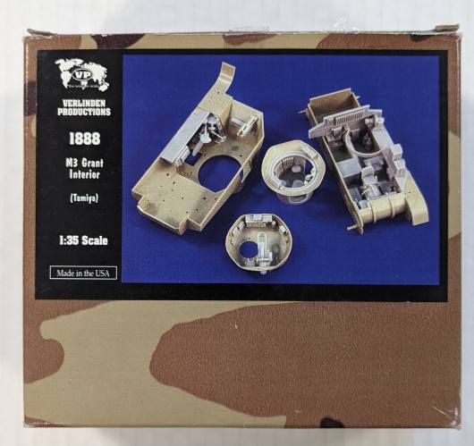 VERLINDEN PRODUCTIONS 1/35 1888 M3 GRANT INTERIOR  TAMIYA 