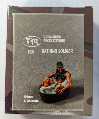 VERLINDEN PRODUCTIONS 1/35 194 BATHING SOLDIER 