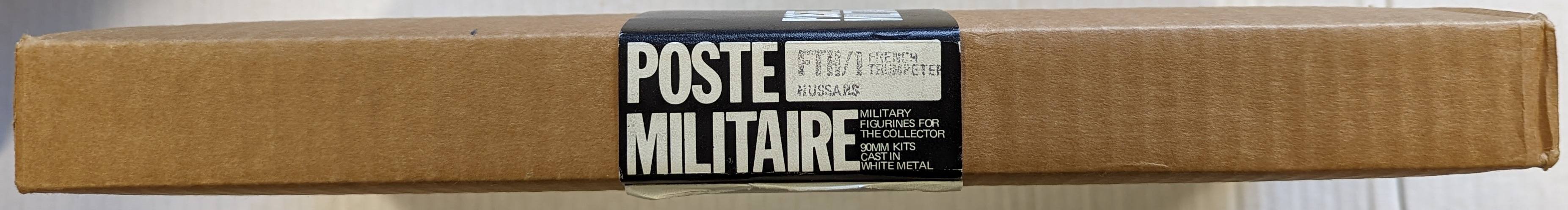POSTE MILITAIRE  90MM FTH/1 FRENCH TRUMPETER HUSSARS 