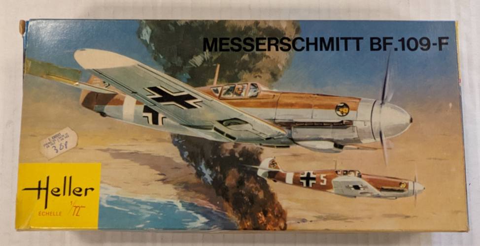 HELLER 1/72 081 MESSERSCHMITT BF.109F
