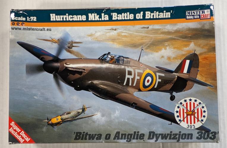 MISTERCRAFT 1/72 041809 HURRICANE MK.IA BATTLE OF BRITAIN