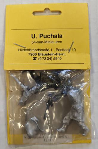 U.PUCHALA  54MM FJ11 GERMAN PARATROOPER TOWING EQUIPMENT 