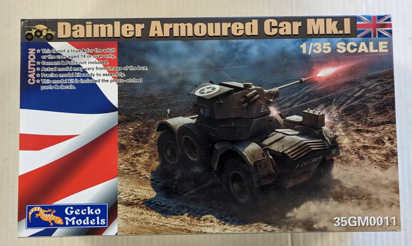 GECKO MODELS 1/35 35GM0011 DAIMLER ARMOURED CAR MK.I 