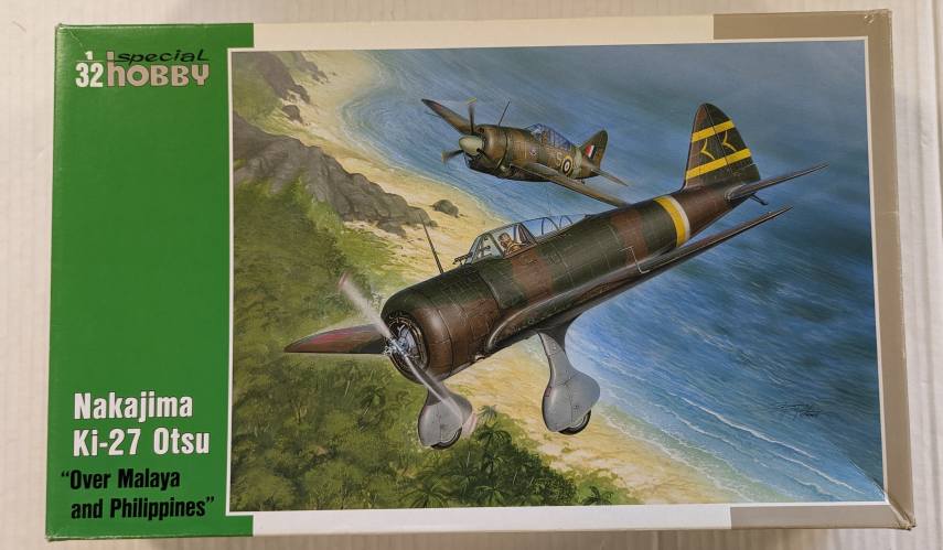 SPECIAL HOBBY 1/32 32040 NAKAJIMA KI-27 OTSU OVER MALAYA AND PHILIPPINES 