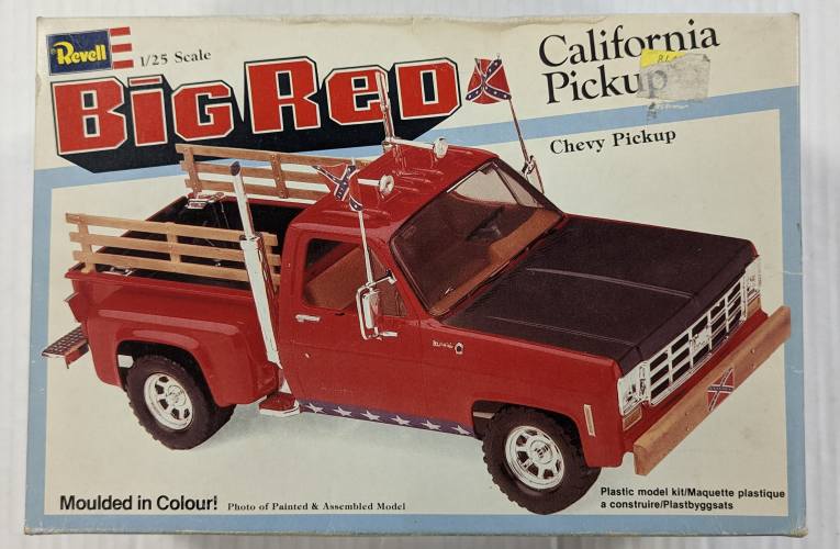 REVELL 1/25 7305 CALIFORNIA PICKUP BIG RED CHEVY PICKUP 