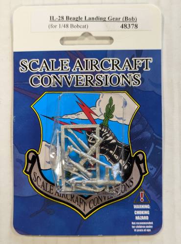 SCALE AIRCRAFT CONVERSIONS  1/48 48378 IL-28 BEAGLE LANDING GEAR  BOB 