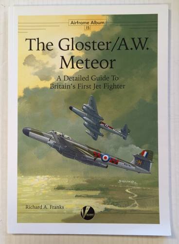 CHEAP BOOKS  ZB4452 AIRFRAME ALBUM 15 THE GLOSTER/A.W. METEOR 