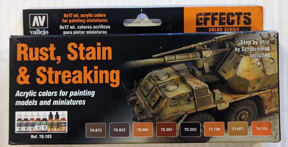 VALLEJO  70183 RUST  STAIN   STREAKING 