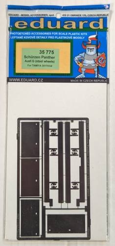 EDUARD 1/35 35775 SCHURZENPANTHER AUSF.G  STEEL WHEELS  FOR TAMIYA KIT 