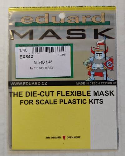 EDUARD 1/48 EX842 MI-24D FOR TRUMPETER KIT 