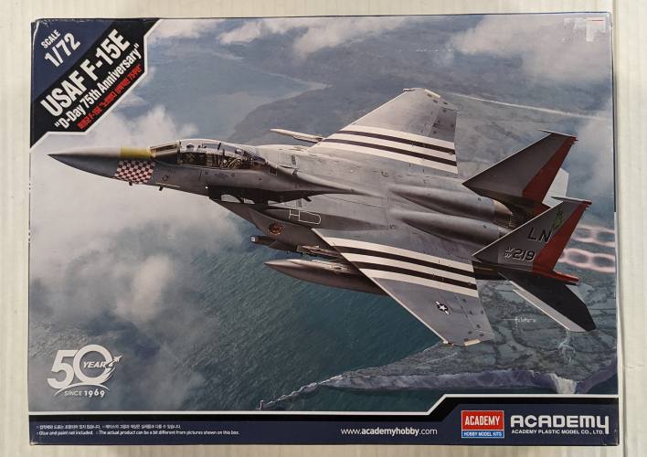 ACADEMY 1/72 12568 USAF F-15E DDAY 75TH ANNIVERSARY 