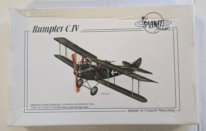 PLANET MODELS 1/48 167 RUMPLER C.IV 