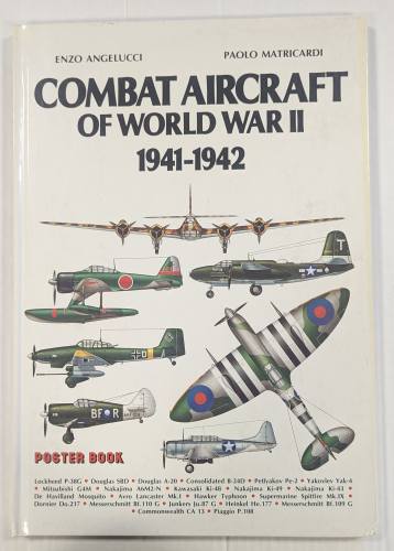 CHEAP BOOKS  ZB4561 COMBAT AIRCRAFT OF WORLD WAR II 1941-1942 