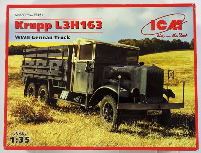 ICM 1/35 35461 KRUPP L3H163 WWII GERMAN TRUCK 