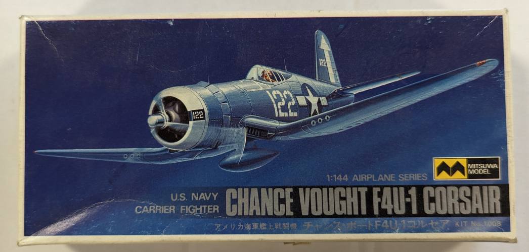 MITSUWA  1008 CHANCE VOUGHT F4U-1 CORSAIR 