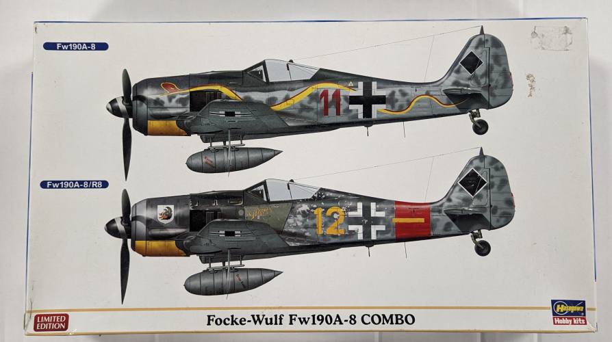 HASEGAWA 1/72 01904 FOCKE WULF FW190A-8 COMBO 