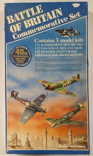 HELLER 1/72 BATTLE OF BRITAIN COMMEMORATIVE SET 