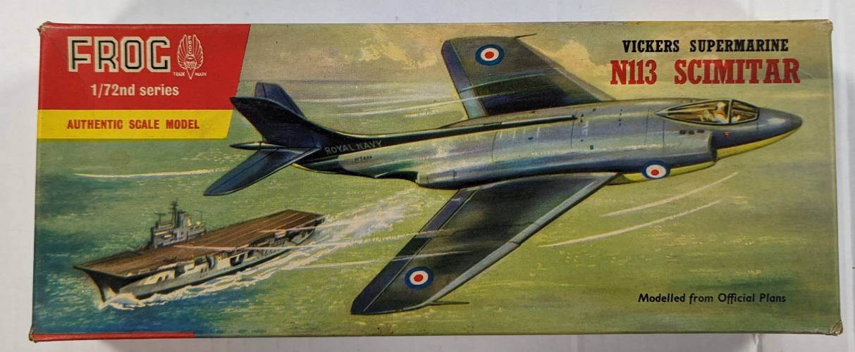 FROG 1/72 334 VICKERS SUPERMARINE N113 SCIMITAR 