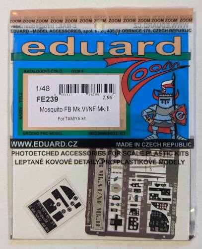 EDUARD 1/48 FE239 MOSQUITO FB MK.VI/NF MK.II