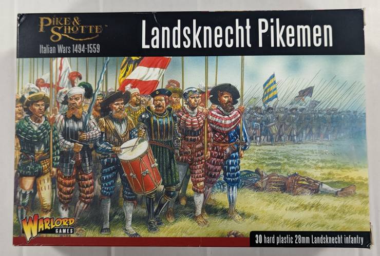 WARLORD  16001 LANDSKNECHT PIKEMEN 