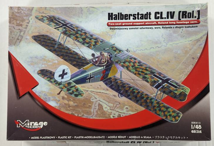 MIRAGE 1/48 481314 HALBERSTADT CL.IV 
