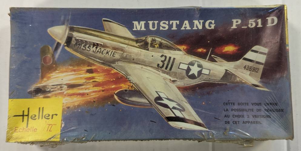 HELLER 1/72 085 MUSTANG P-51D 