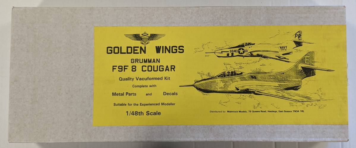 GOLDEN WINGS 1/48 GRUMMAN F9F 8 COUGAR 