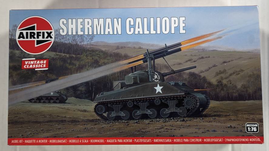 AIRFIX 1/76 A02334V SHERMAN CALLIOPE 