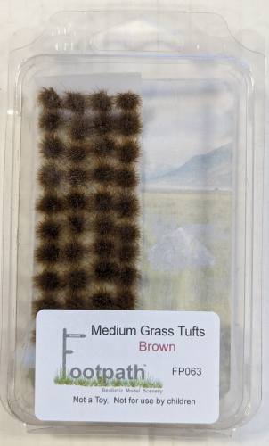 FOOTPATH  FP063 MEDIUM GRASS TUFTS BROWN 