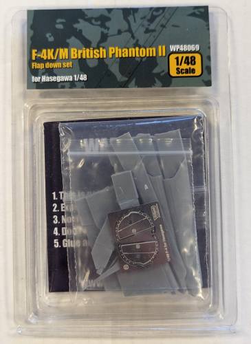 WOLFPACK 1/48 48069 F-4K/M BRITISH PHANTOM II FLAP DOWN SET