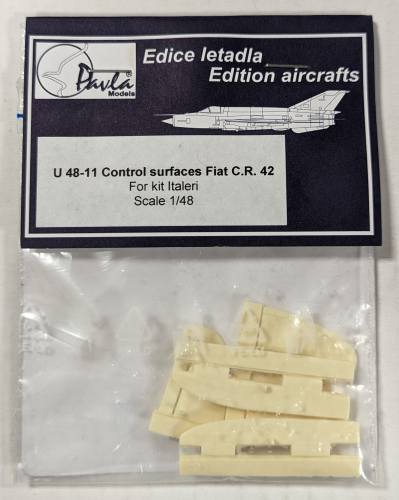 PAVLA 1/48 4811 CONTROL SURFACES FIAT C.R. 42 